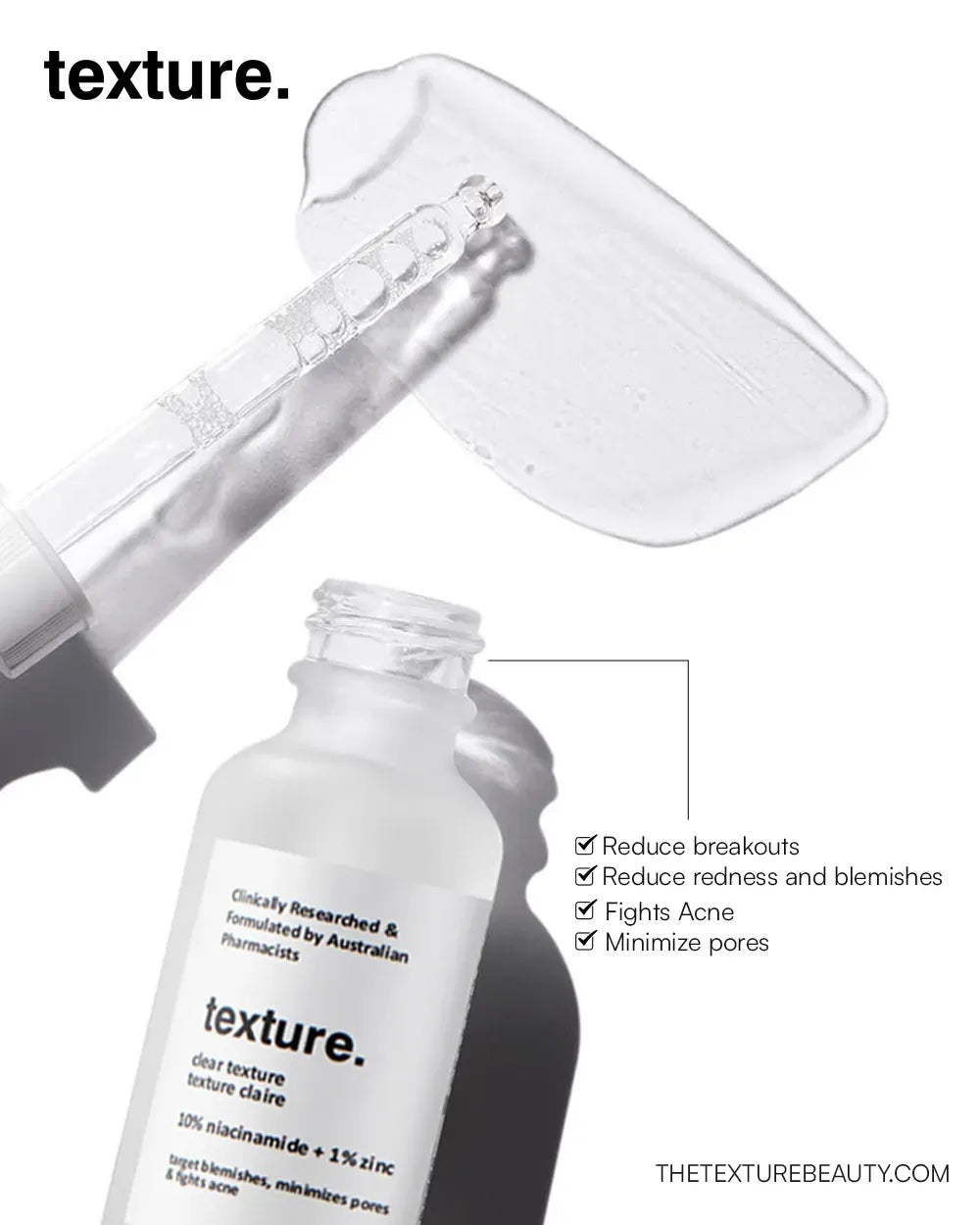 Clear Texture (Niacinamide Serum)